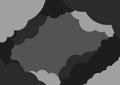 Grey cloudy illustrated background for designs Royalty Free Stock Photo