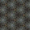 Grey Colored Mesh Abstract Art