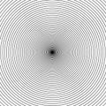 Grey concentric rings. Epicenter theme. Simple flat vector illustration