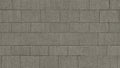 Grey concrete stone wall 3D illustration