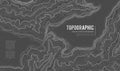 Grey contours vector topography. Geographic mountain topography vector illustration. Topographic pattern texture. Map on