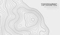 Grey contours vector topography. Geographic mountain topography vector illustration. Topographic pattern texture. Map on