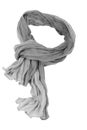 Grey cotton scarf