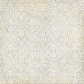 Grey and cream damask vintage grungy background