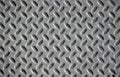 Grey Diamond Plate Royalty Free Stock Photo
