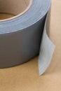 Grey Duct Tape Royalty Free Stock Photo