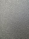 Grey Embossed Synthetic Material Texture with Pebble Grain Pattern Royalty Free Stock Photo
