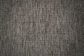 Grey Fabric Texture, Background. Gray textile texture with vignette. Royalty Free Stock Photo