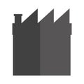 grey factory icon