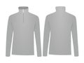 Grey fleece long sleeve