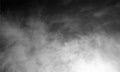 Grey fog or smoke special effect. grey cloudiness, mist or smog background. Royalty Free Stock Photo