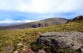 Grey Friar summit from Goats Hause Royalty Free Stock Photo