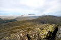 Grey Friar summit from Goats Hause Royalty Free Stock Photo