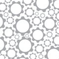 Grey gear background. Gear Design. Royalty Free Stock Photo