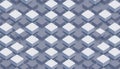 Grey geometric cube pattern, modern abstract background texture, Stock Photo, Generative AI Royalty Free Stock Photo