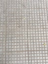 Grey geometric parttern of a sidewalk Royalty Free Stock Photo