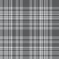 Grey Glen Plaid textured Seamless Pattern