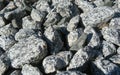 Gravel stones background Royalty Free Stock Photo