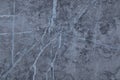 Grey gray blue marble stone pattern with cracks, grunge cement wall texture background Royalty Free Stock Photo