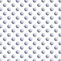 Grey Gray Golf Balls White Background Pattern Royalty Free Stock Photo