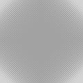 Grey halftone dot pattern background - vector graphic from circles in varying sizes