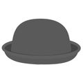 Grey hat Royalty Free Stock Photo