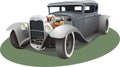 Grey Hot Rod