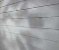 Grey House Siding Straight on Royalty Free Stock Photo