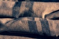 Grey jersey fabric texture background Royalty Free Stock Photo