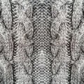 Grey Knitting Wool Closeup Abstract Background Royalty Free Stock Photo