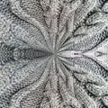 Grey Knitting Wool Closeup Abstract Background Royalty Free Stock Photo