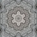 Grey Knitting Wool Closeup Abstract Background Royalty Free Stock Photo