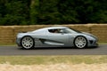 Grey koenigsegg ccx-r edition Royalty Free Stock Photo