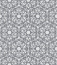 Grey lacing ornamented pattern with Swedish motifs