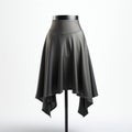 Grey Leather Skirt: Award-winning Studio Photography With Clean Sharp Focus