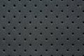 Grey leatherette texture with extraordinary surface close up.