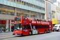 Grey Line tour bus at 34th street in NYC Royalty Free Stock Photo