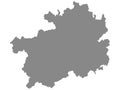 Grey Map of Guizhou Province