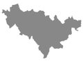 Grey Map of Jilin Province