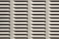 Grey metal grate