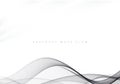 Grey modern abstract line layout gradient futuristic smooth swoosh certificate background. Gray wave flow