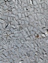 Grey Mosaic tiles on the wall of the house. Architectural abstract background texture. Gray concrete