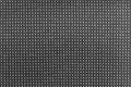 Grey nylon textile texture macro closeup, gray horizontal pattern detail, textured salt and pepper style black and white melange