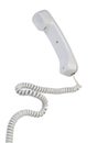 Grey offise telephone tube Royalty Free Stock Photo