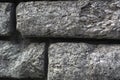 Grey old granite stones