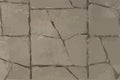 Grey Old Stone Pavement Texture Background Top View Royalty Free Stock Photo