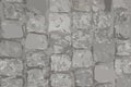 Grey Old Stone Pavement Texture Background Top View Royalty Free Stock Photo