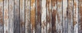 Grey and orange background with wooden texture horizontal top view isolated, vintage dark wood backdrop, old blue rustic board Royalty Free Stock Photo