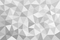 Grey trigonal, polygonal background