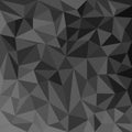 Grey trigonal, polygonal background